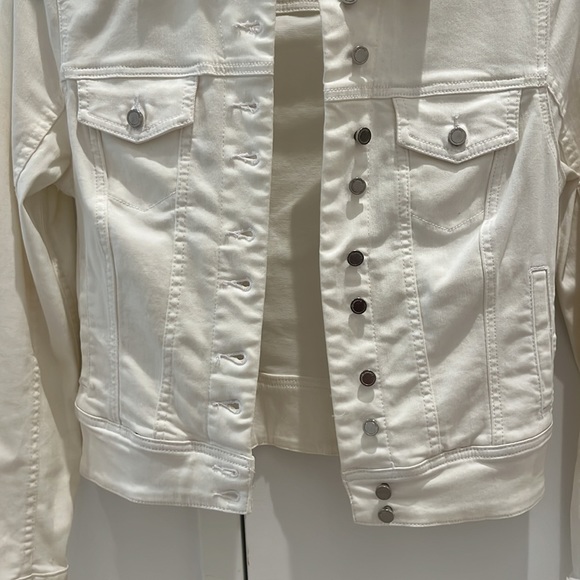 Blank NYC white denim jacket - Picture 2 of 5